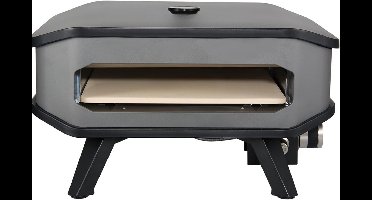 RVV® Pizza oven Buiten - Pizza oven Buiten - Pizza oven Buiten Gas - Pizza’s tot Ø34 cm in 2 minuten - Energy Class A - Zwart -54 cm x 54 cm x 32 cm