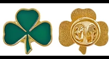 Stijlvolle Klavertje Vier Pin – Compact, Charmant en Geluksbrengnd