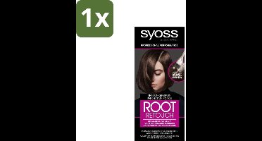 Syoss - Haarverf - Uitgroeiset - R4 Donker Bruin - 1 Haarkleuring - 1 stuk