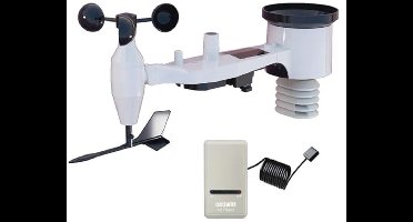 ECOWITT Wireless Weather Stations GW1201.7 in 1 Solar Powered Home Wireless Outdoor Sensor Unit WS69.3 in 1 Indoor New Gateway GW1200,IOT Intelligent Linkage Control