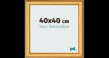 Your Decoration - Fotolijst 40x40 cm - MDF - Goud Mat - Lazio