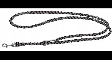 Kerbl Maxi Safe Reflecterende Hondenriem Zwart 200cm