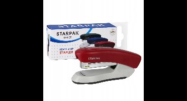 Starpak 521068 Bordeuze nietmachine - 12 vel, nr. 10 nietjes