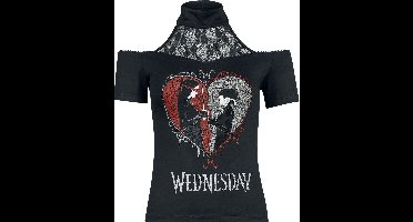 Wednesday The Challenge Dames T-shirt - zwart - S
