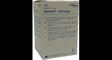 Maielast-haft crêpe - Fixatieverband 8cm x 4m