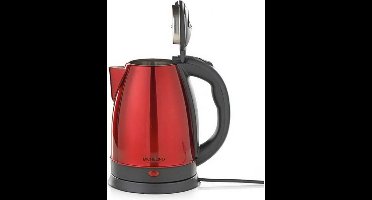 Michelino 74316 - Waterkoker - 1.8Liter - 1800W - Rood/Zwart