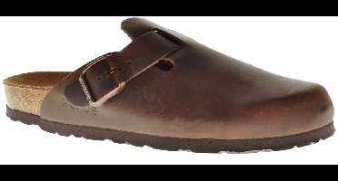 Rohde Grado herensandaalpantoffels klomp 6698 bruin LEDER