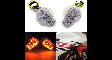 Smoke Led Kuip Knipperlichten Passend Voor Yamaha Yzf R1 R6 R6S FZ1 FZ6 FZ8 Fazer