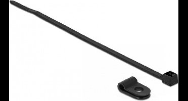 DeLOCK 18860 kabelbinder Nylon Zwart 10 stuk(s)