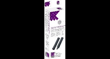 TRU COMPONENTS T1904CA049 Krimpkous met lijm Zwart 44.40 mm 7.40 mm Krimpverhouding:6:1 1 stuk(s)