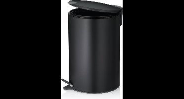 Pedaal Afvalemmer, 12 L, Zwart - Kela | Mats