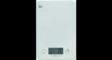 Digitale keukenweegschaal, wit - tot 5kg - Kela | Pinta