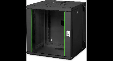 Digitus DN-19 12-U-3-SW rack 100 kg Wandrek 12U Zwart