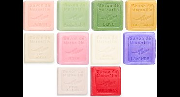 Set Marseille gastenzeep 10 geuren
