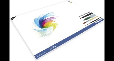 Kangaro aquarelpapier - A3 - 300 grams - 16 vel - roomwit - zuurvrij - K-5303