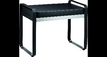 Kela Kruk Sirius 64 X 39 X 50 Cm Staal Zwart/zilver