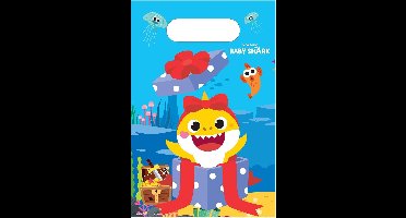 Uitdeelzakjes Baby Shark | 8 stuks