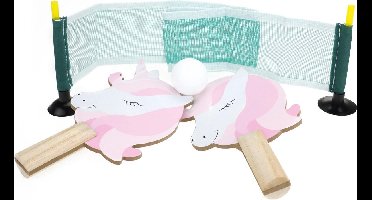 Toi-toys Pingpongset Unicorn 4-delig