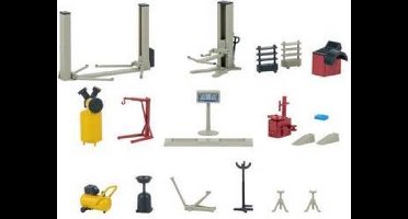 Faller - Car workshop equipment - FA180356 - modelbouwsets, hobbybouwspeelgoed voor kinderen, modelverf en accessoires