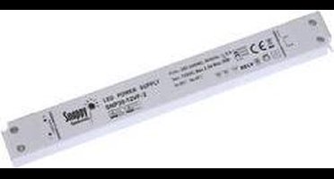 Dehner Elektronik SNP30-12VF-2 LED-transformator Constante spanning 30 W 0 - 2.5 A 12 V/DC Niet dimbaar, Montage op ont