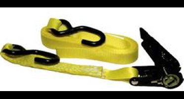 Kunzer ZG 5,0 H Spanband (tweedelig) Trekkracht (lc) vastbinden (enkel/direct): 250 daN (l x b) 5 m x 25 mm Ratelinrich