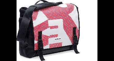 New Looxs schoudertas Postino Office rood wit - T024539