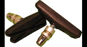 Vwp Remblokken V-brake 70 X 18 Mm Zwart 2 Stuks