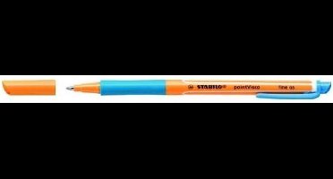 Rollerpen STABILO PointVisco 1099/51 azuurblauw | 10 stuks