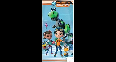 Nickelodeon-Rusty Rivets-badlaken-70x140-100% katoen-grote print