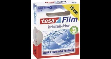 tesa tesafilm® kristall-klar 57330-00000-03 tesafilm Kristalhelder Transparant (l x b) 33 m x 19 mm 1 stuk(s)