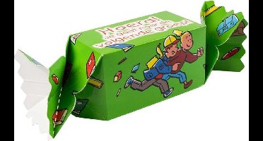 Toffee "Volgende Groep" 20 Cm Karton Groen