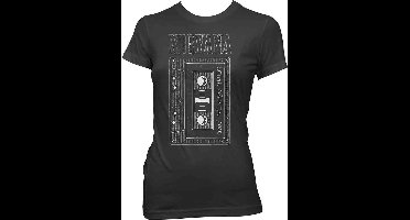 Nirvana - As You Are Tape Dames T-shirt - 2XL - Zwart