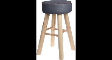 Kruk 31.5 x 31.5 x 55.5 cm - Div Kleuren - Donkerblauw