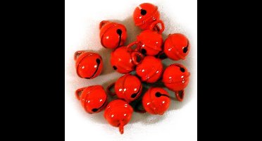 Belletjes 15mm oranje R1 per 12 stuks