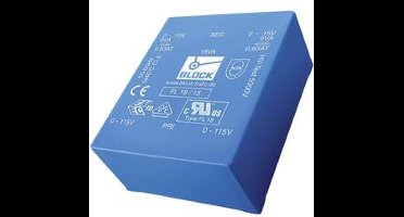 BLOCK FL 14/18 Printtransformator 2 x 115 V 2 x 18 V/AC 14 VA 388 mA