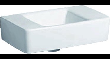 Geberit Renova Plan fontein compact zonder kraangat zonder overloop 40x25x15cm wit