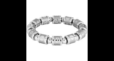 Police heren Armband Selous metaal One Size Zilver 32012831