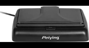Opklapbaar LCD scherm - 4,3" TFT - voor twee camera's