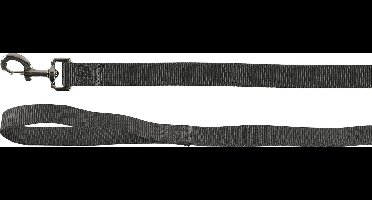 Flamingo Ziggi - Looplijn Honden - Looplijn Ziggi Donkergrijs 130cm 25mm - 1st - 134677 - 1st