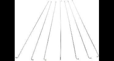 Alpina Spaak Zink 14-188 zonder nippel zilver (144st)