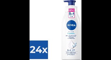 NIVEA Express Bodylotion - 400 ml - Voordeelverpakking 24 stuks