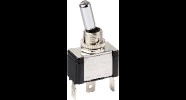 TRU COMPONENTS TC-11193848 Tuimelschakelaar 12 V/DC 20 A 1x uit/aan Continu 1 stuk(s)