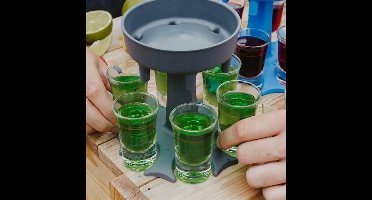 ShotMaster 2000 - Grijs - Drankverdeler - Dispenser - Drankspel - Alchohol
