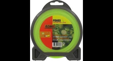 PRAKTISCHE TUIN OZAKI premium ronde nylon lijn voor bosmaaier - Ø 2,40 mm - L 15 m