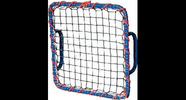 Precision Handrebounder - 60 centimeter - Staal/nylon Blauw/rood