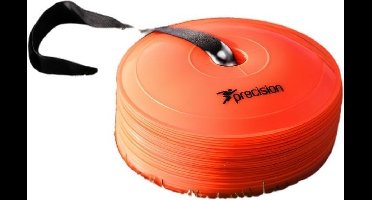 Precision Platte Trainingshoedjes 21 Cm Oranje 40 Stuks