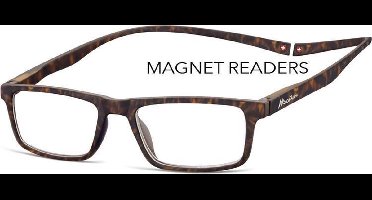 Montana Eyewear MR59A Leesbril met magneetsluiting +3.50 - Tortoise