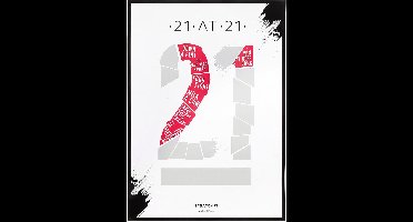 Thumbsup! Krasposter Uitdaging 21 Papier 50 X 70 Cm Wit/rood