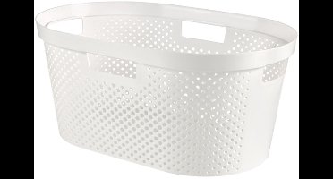 Curver Infinity Dots Wasmand - 39 l - Wit