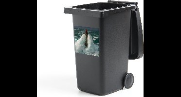 Container sticker Vuurtoren - Golf - Storm - 40x40 cm - Kliko sticker